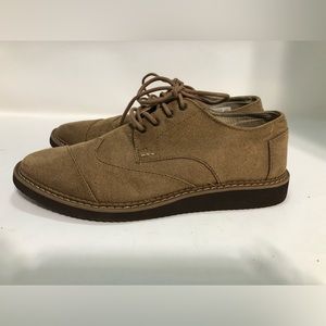 Tom’s Men’s Textile Fabric Oxfords sz 9.5
